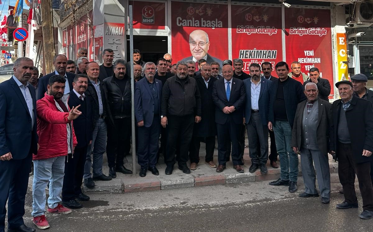 Malatya’nın tüm ilçelerinde MHP Teşkilatları ve Ülkü Ocakları olarak sahadayız