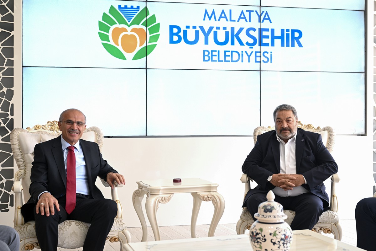 MHP Malatya Milletvekili Mehmet Celal Fendoğlu ve İl Yönetiminden Başkan Er'e ziyaret 