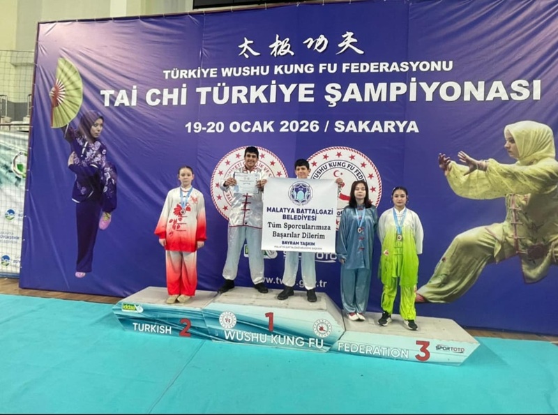 Battalgazi Belediyesi Sporcularından Türkiye Şampiyonası'nda 5 Madalya