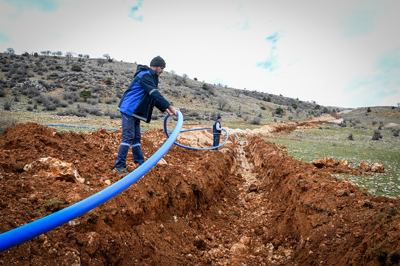 MASKİ’den Yaylacik’a 6.500 Metrelik Altyapı