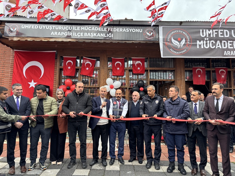 UMFED Arapgir İlçe Başkanlığı Hizmet Binası Açıldı