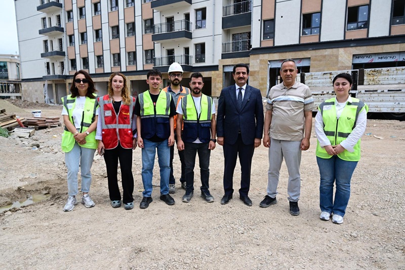 Başkan Taşkın Niyazi Mısri Rezerv Alanında İncelemelerde Bulundu