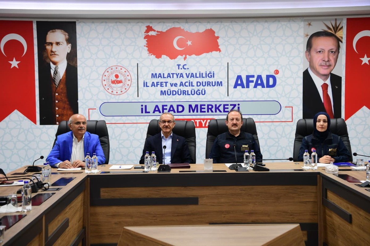 Başkan Er, AFAD değerlendirme ve koordinasyon toplantısına katıldı