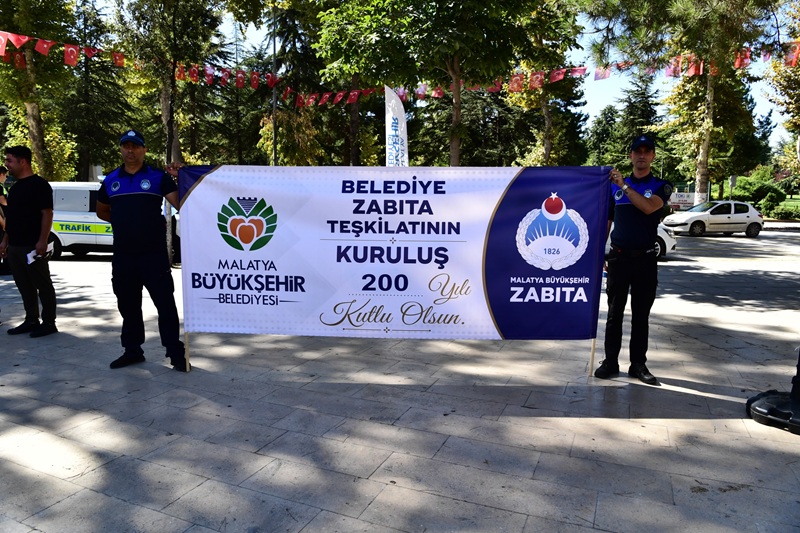Malatya’da Zabıta Teşkilatının 200.Kuruluş Yıldönümü Kutlandı