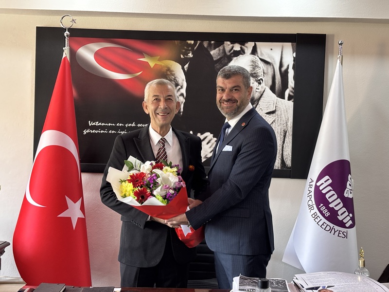 Arapgir Muhtarlar Derneğinden Arapgir Belediyesine Muhtarlar Günü Ziyareti
