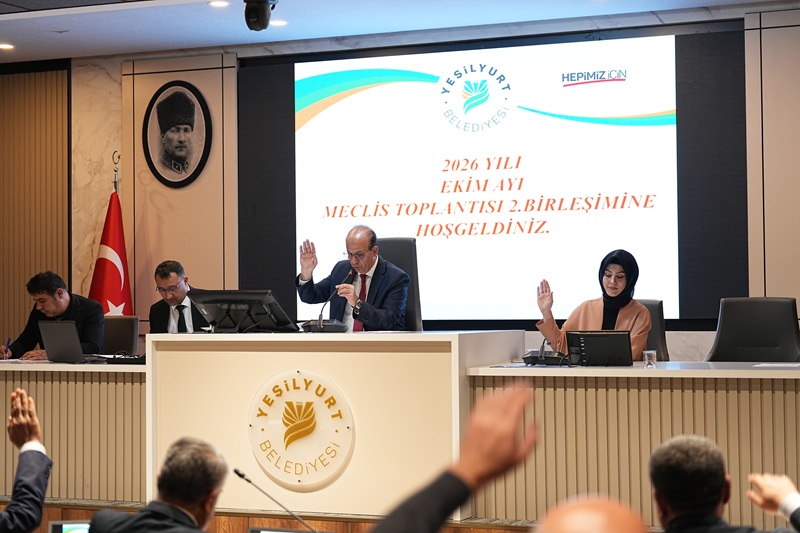 Yeşilyurt Belediyesi 2027 Yılı Bütçesi 8 Milyar 6 Milyon 629 Bin TL. Olarak Kabul Edildi